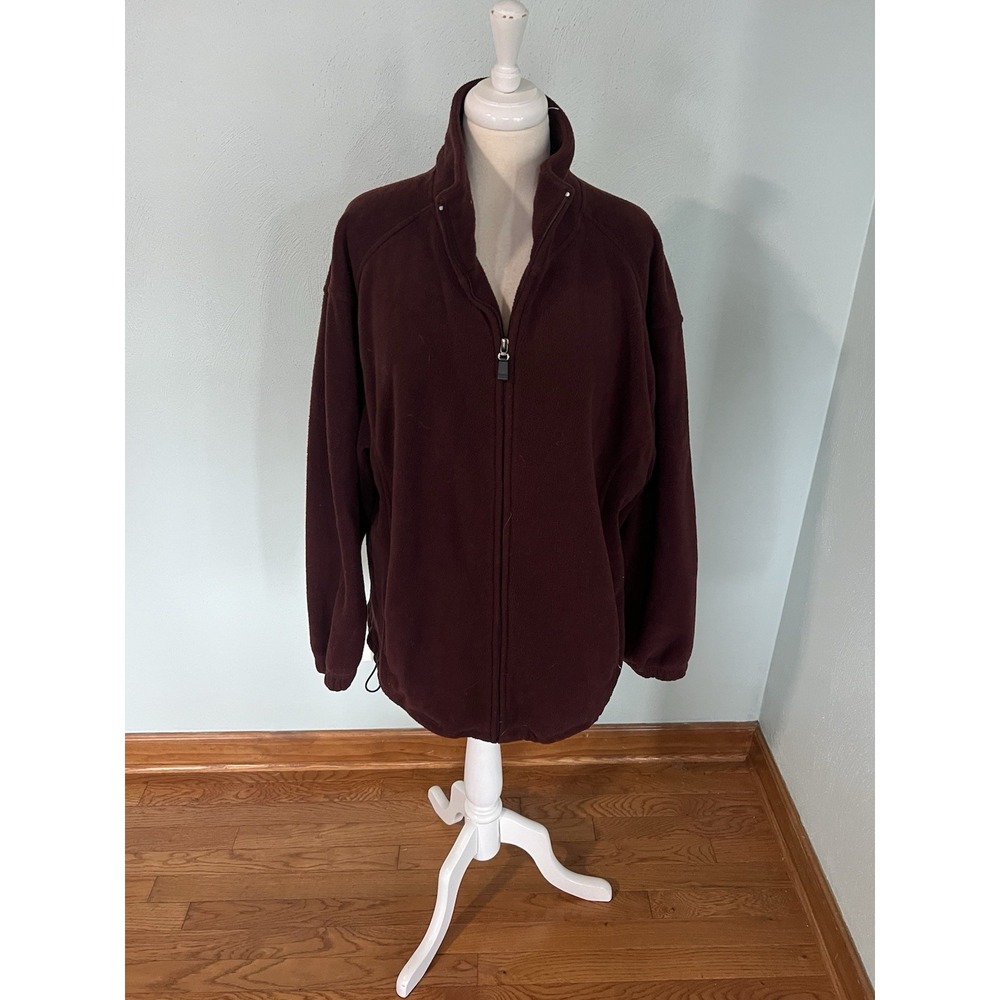 Winners Full Zip Fleece Jacket Cozycore Streetwear Southern Layering Sz L